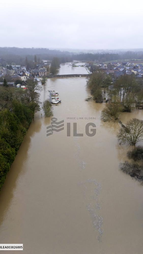 Floods in Ille-et-Vilaine - France