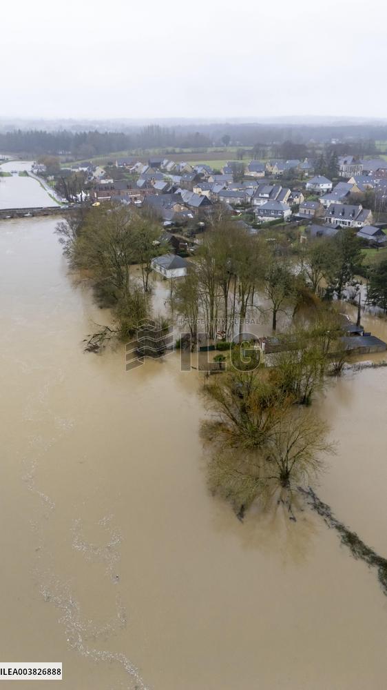 Floods in Ille-et-Vilaine - France