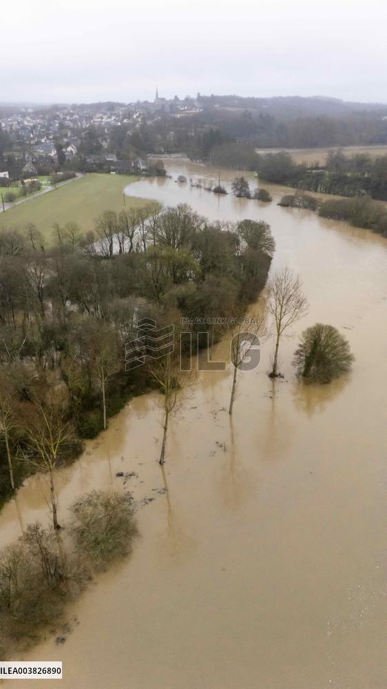 Floods in Ille-et-Vilaine - France