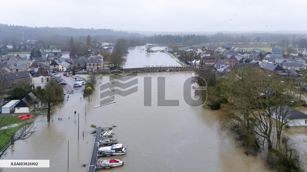 Floods in Ille-et-Vilaine - France