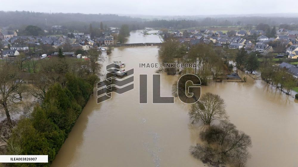 Floods in Ille-et-Vilaine - France