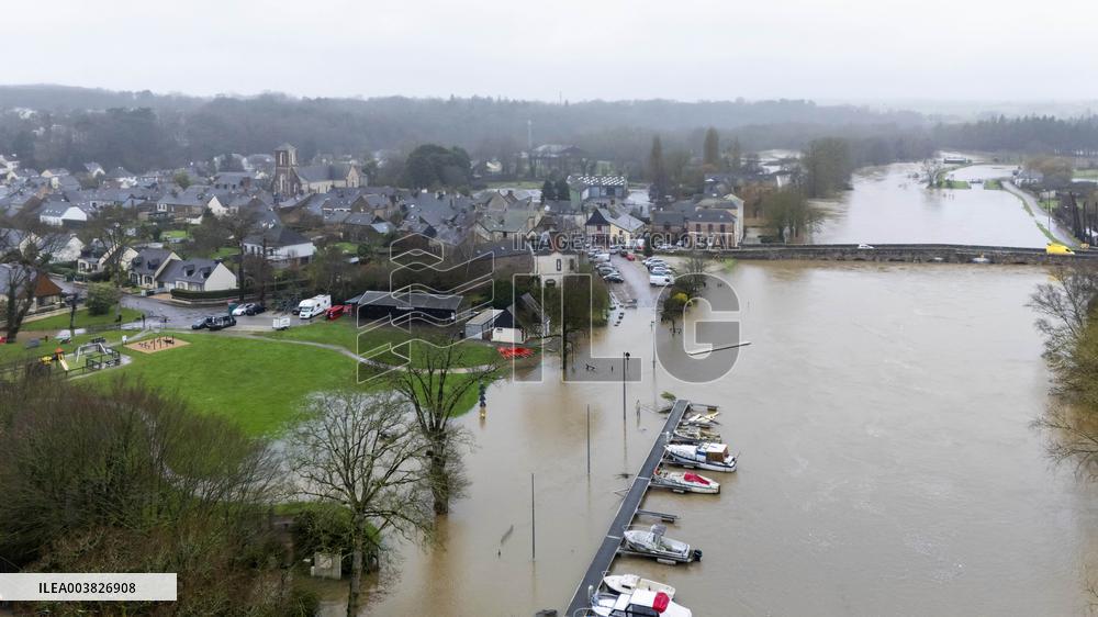 Floods in Ille-et-Vilaine - France