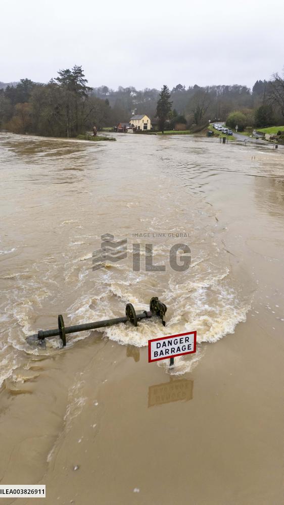 Floods in Ille-et-Vilaine - France