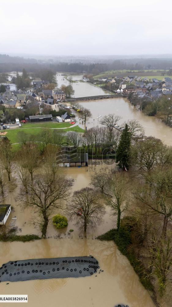 Floods in Ille-et-Vilaine - France