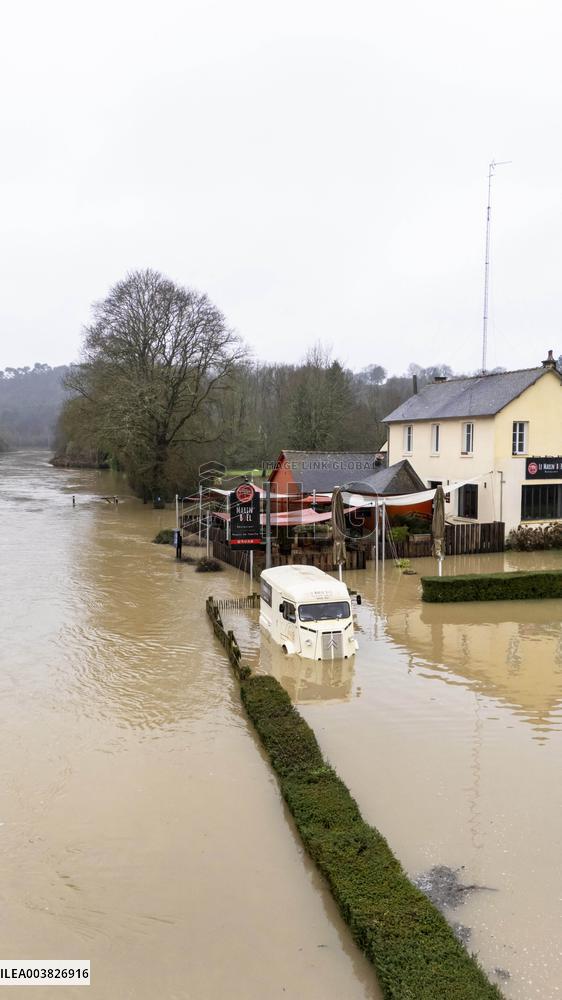 Floods in Ille-et-Vilaine - France