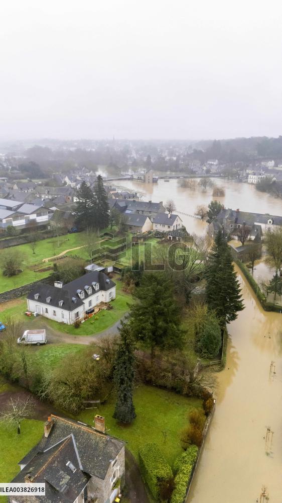 Floods in Ille-et-Vilaine - France