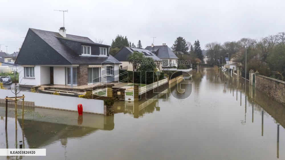 Floods in Ille-et-Vilaine - France