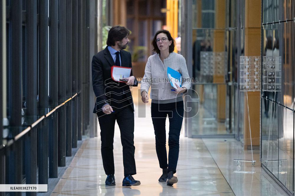 Herve Marseille meets with the Minister of Economy - Paris