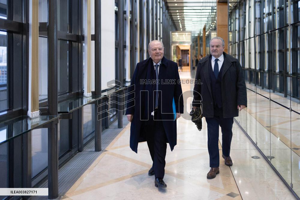 Herve Marseille meets with the Minister of Economy - Paris