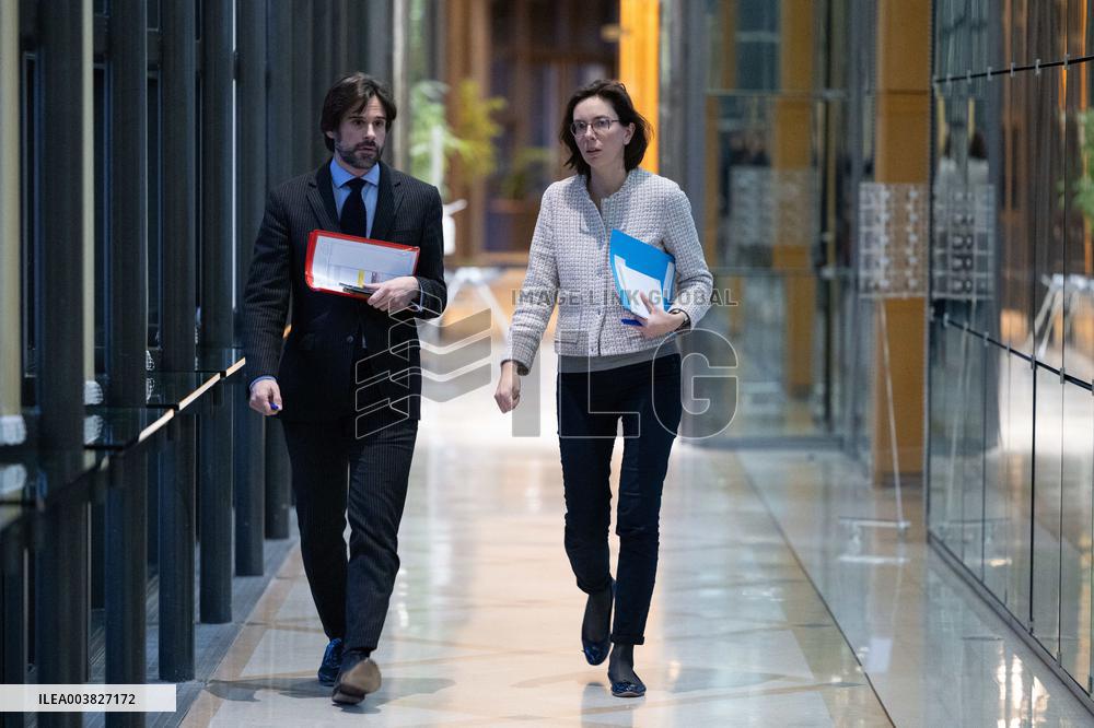 Herve Marseille meets with the Minister of Economy - Paris