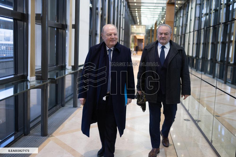 Herve Marseille meets with the Minister of Economy - Paris