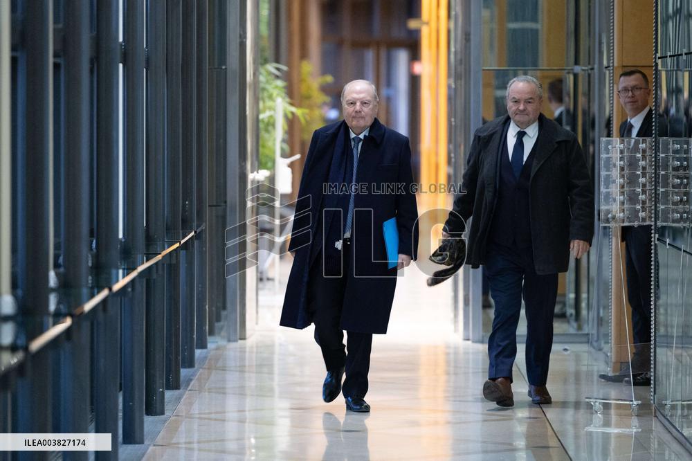 Herve Marseille meets with the Minister of Economy - Paris