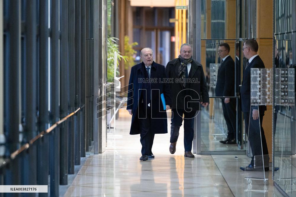 Herve Marseille meets with the Minister of Economy - Paris