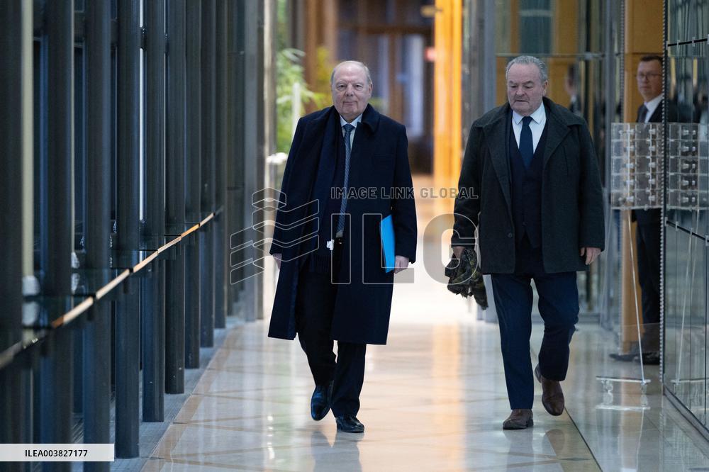 Herve Marseille meets with the Minister of Economy - Paris