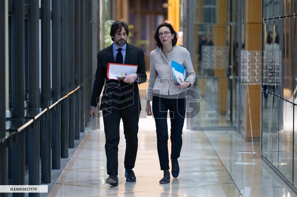 Herve Marseille meets with the Minister of Economy - Paris