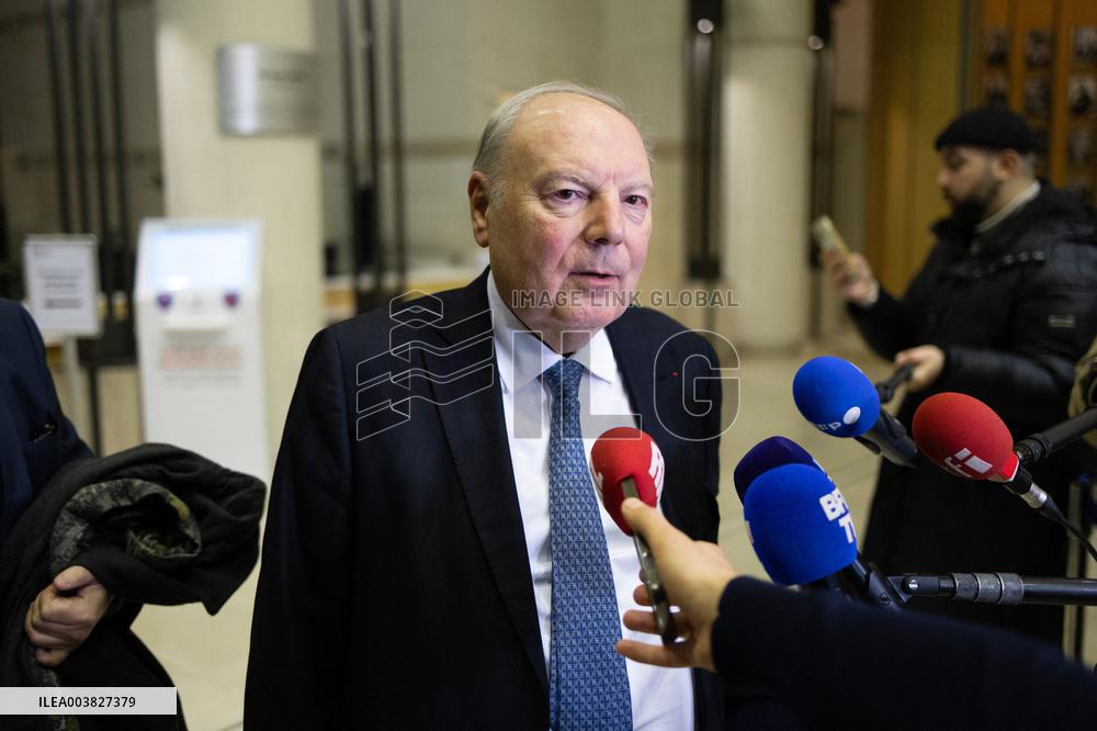 Herve Marseille meets with the Minister of Economy - Paris