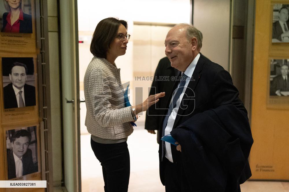 Herve Marseille meets with the Minister of Economy - Paris