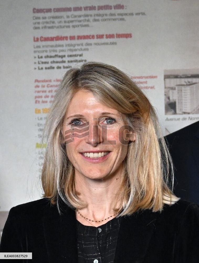 Marie Barsacq Official Visit To Strasbourg - France