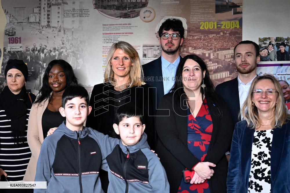 Marie Barsacq Official Visit To Strasbourg - France