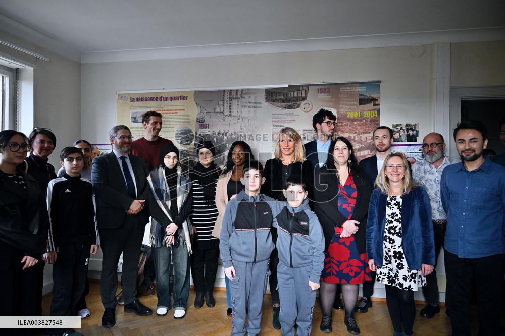 Marie Barsacq Official Visit To Strasbourg - France