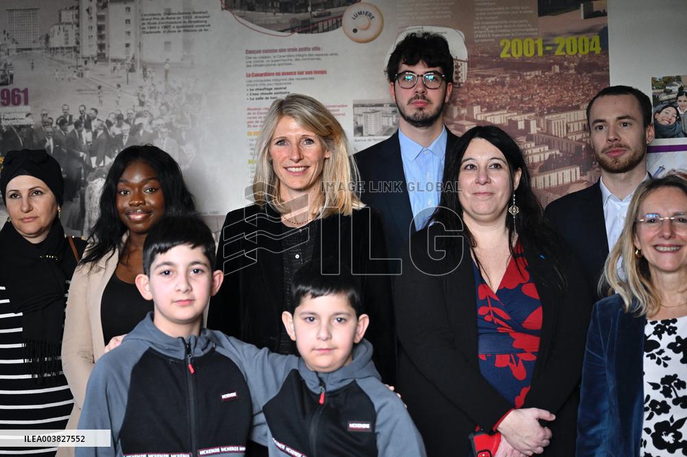 Marie Barsacq Official Visit To Strasbourg - France