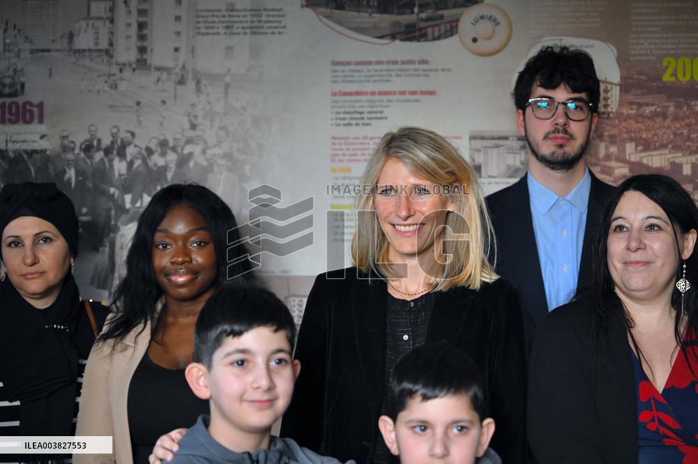Marie Barsacq Official Visit To Strasbourg - France