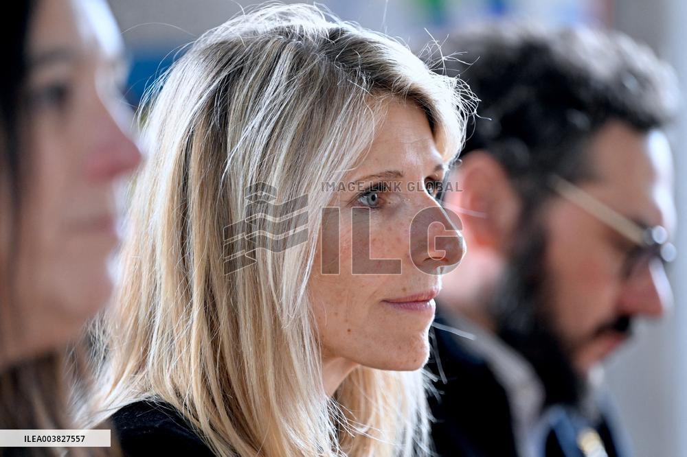 Marie Barsacq Official Visit To Strasbourg - France