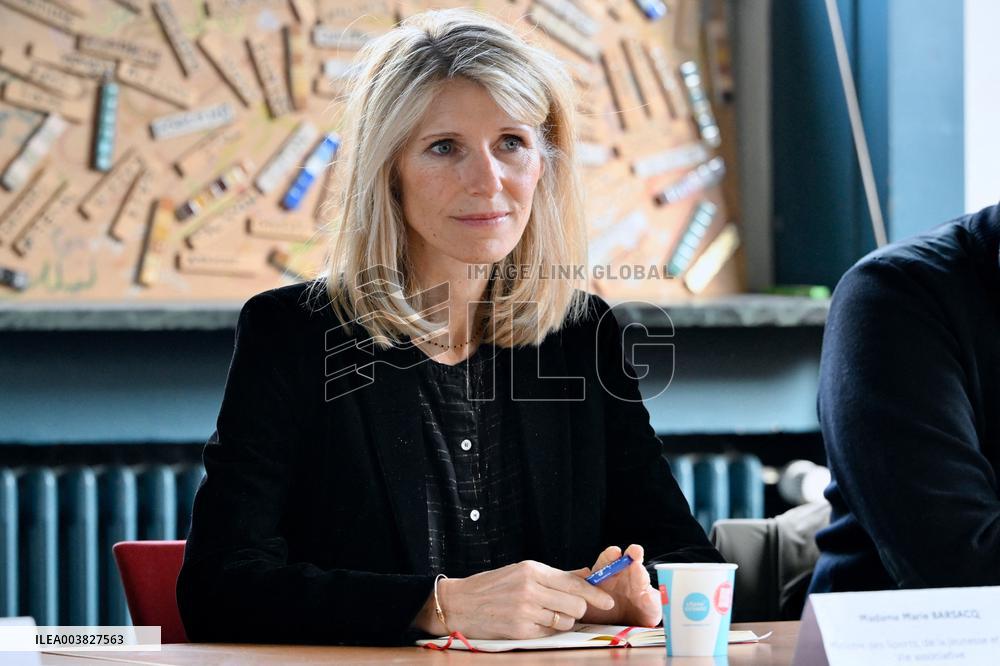 Marie Barsacq Official Visit To Strasbourg - France