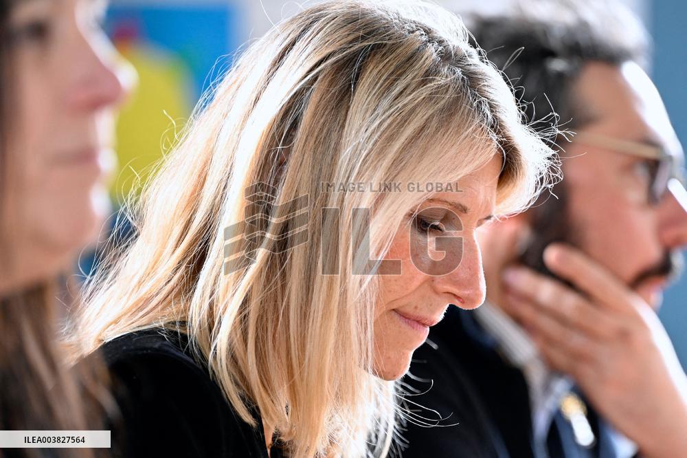 Marie Barsacq Official Visit To Strasbourg - France