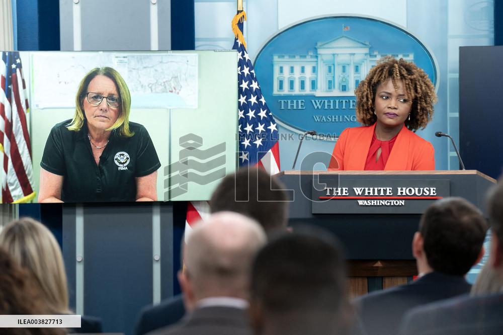 Press Briefing Wildfire