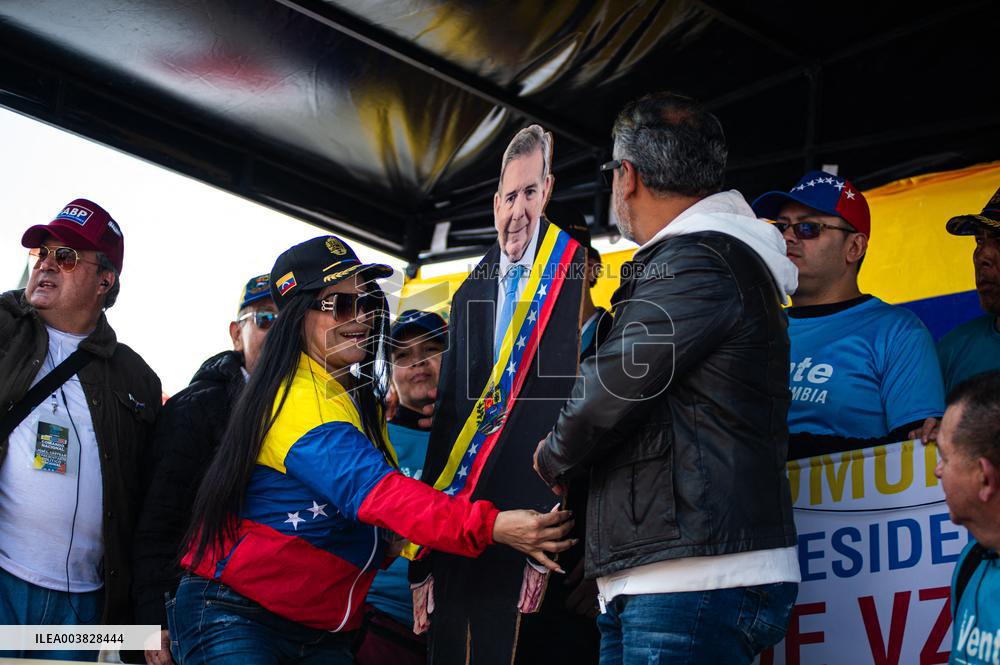 Venezuelan Opposition Demonstrations Against Nicolas Maduro