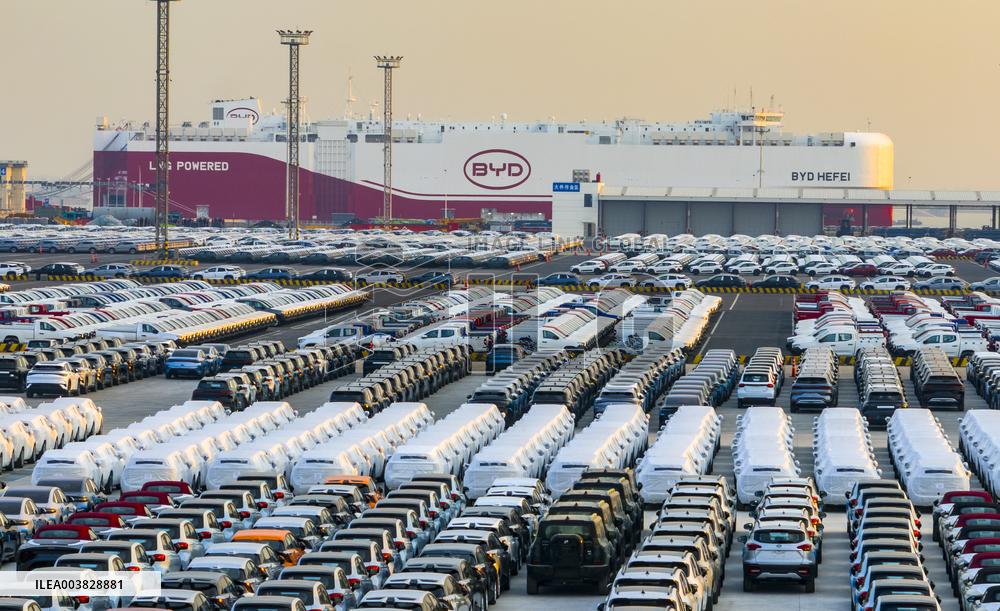 Byd Hefei Wheel Clean Energy Vehicle Ro-RO Ship