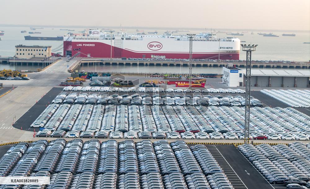 Byd Hefei Wheel Clean Energy Vehicle Ro-RO Ship