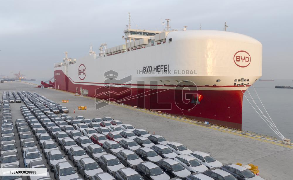Byd Hefei Wheel Clean Energy Vehicle Ro-RO Ship