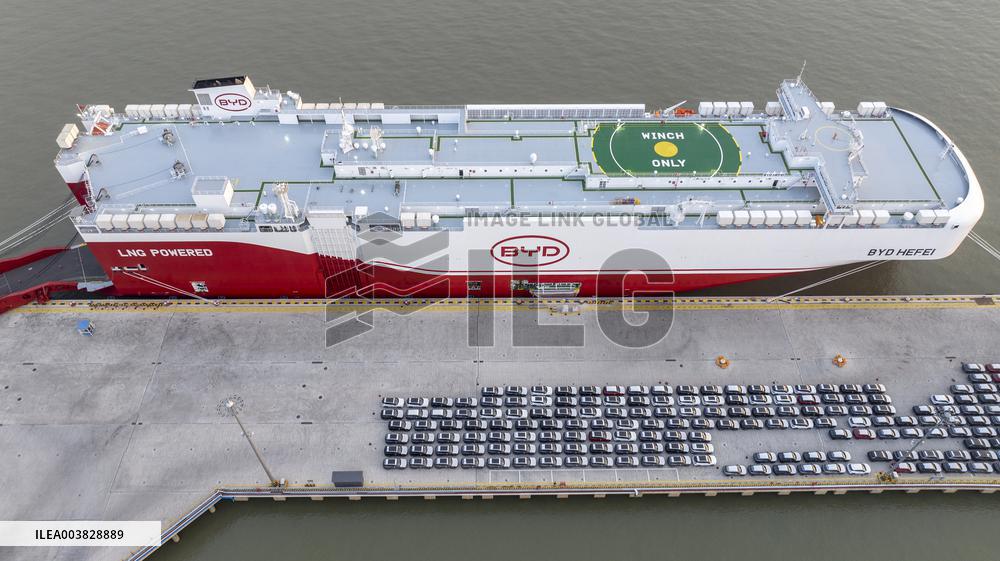 Byd Hefei Wheel Clean Energy Vehicle Ro-RO Ship