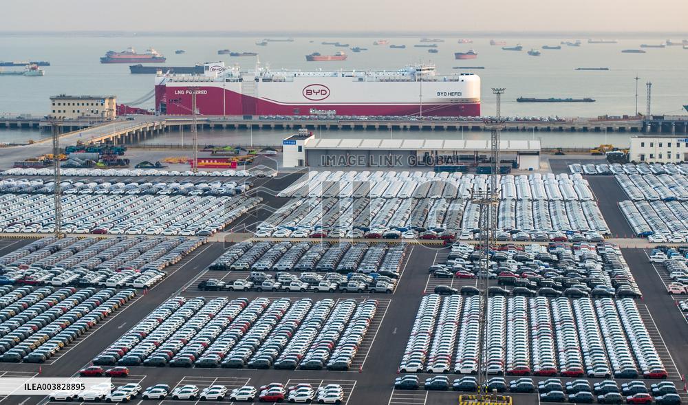 Byd Hefei Wheel Clean Energy Vehicle Ro-RO Ship