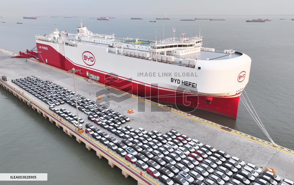 Byd Hefei Wheel Clean Energy Vehicle Ro-RO Ship