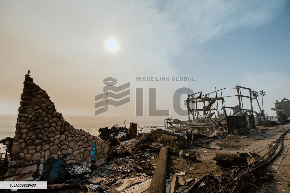 California Wildfires Devastate Malibu