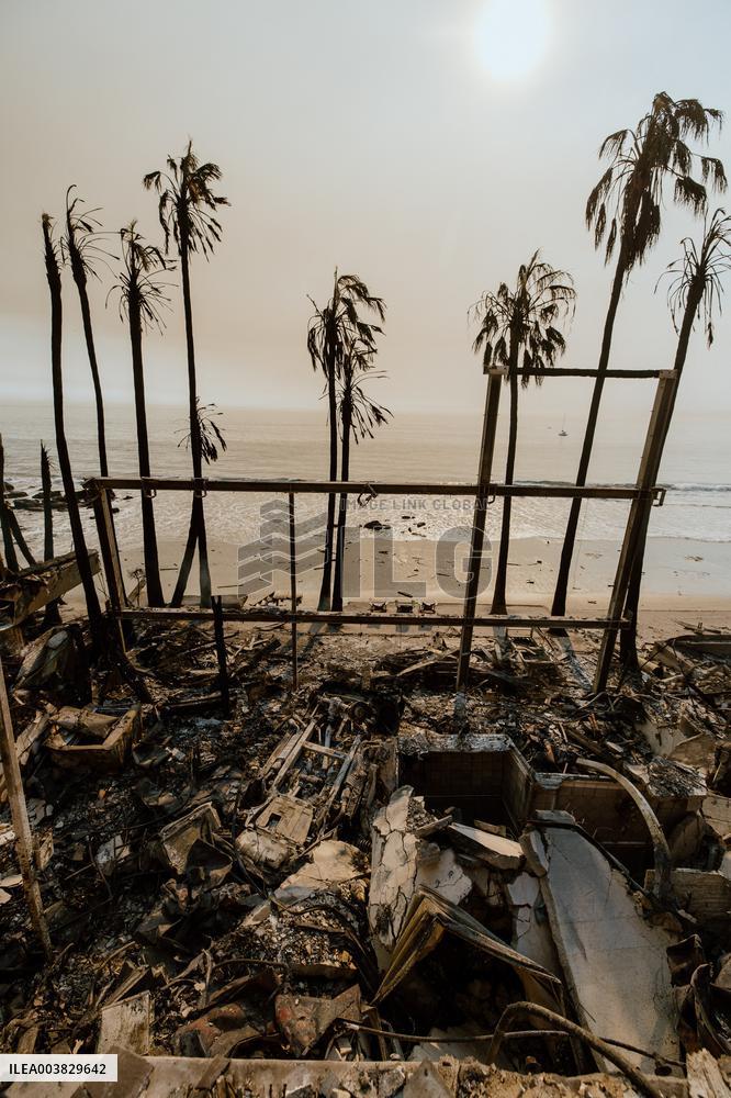 California Wildfires Devastate Malibu