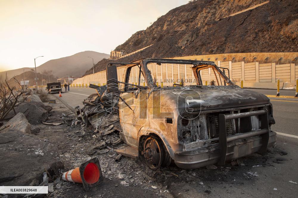 California Wildfires Devastate Malibu