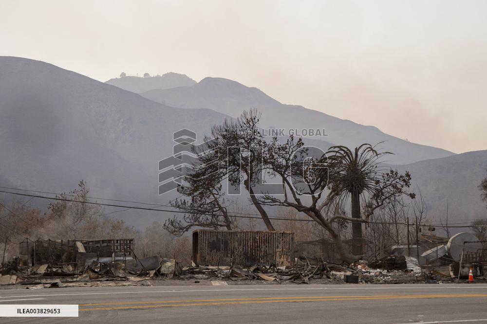 California Wildfires Devastate Malibu