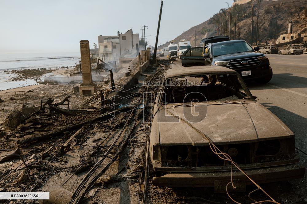 California Wildfires Devastate Malibu