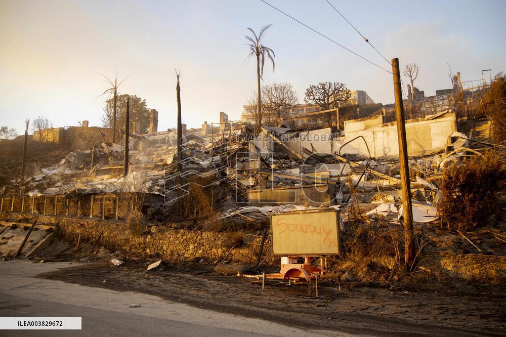 California Wildfires Devastate Malibu