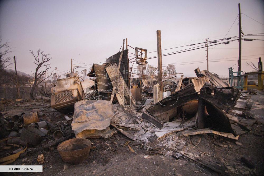 California Wildfires Devastate Malibu