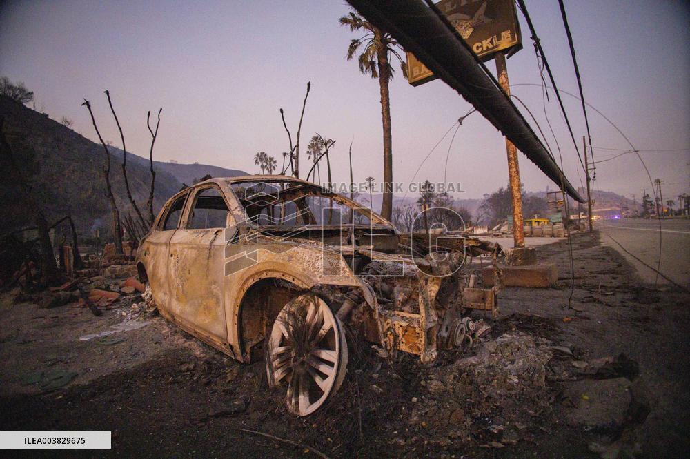 California Wildfires Devastate Malibu