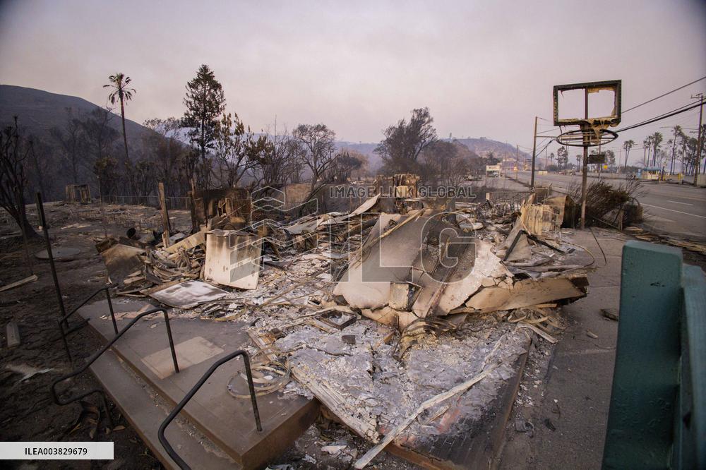 California Wildfires Devastate Malibu