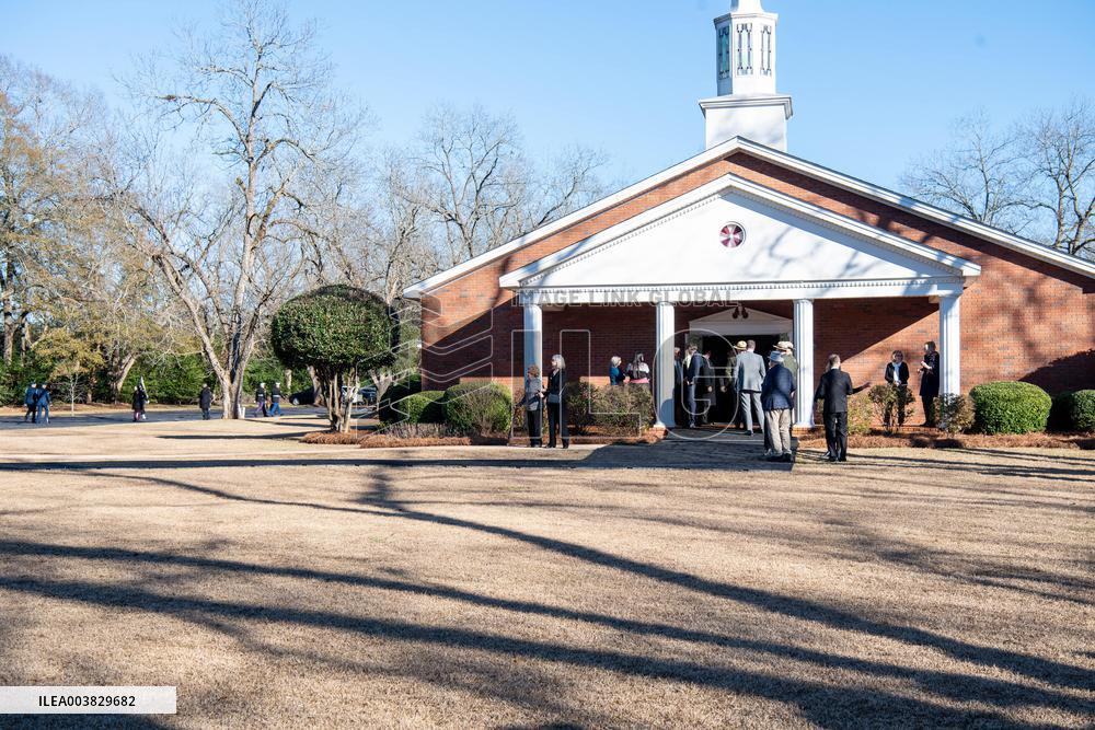 State Funeral Honoring US President Jimmy Carter In His Hometown - Georgia