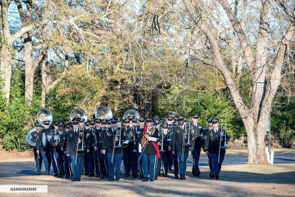 State Funeral Honoring US President Jimmy Carter In His Hometown - Georgia