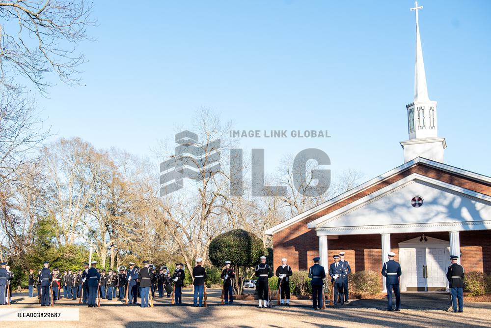 State Funeral Honoring US President Jimmy Carter In His Hometown - Georgia