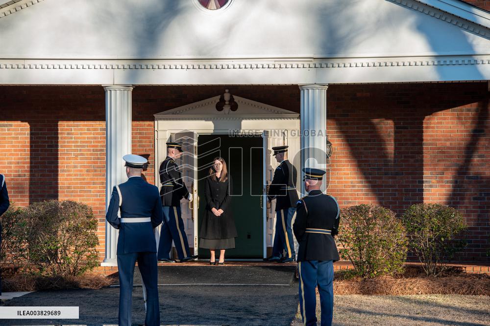 State Funeral Honoring US President Jimmy Carter In His Hometown - Georgia